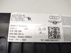 консоль Подушки безопасности ремни Audi A1 8X оригинал европа
