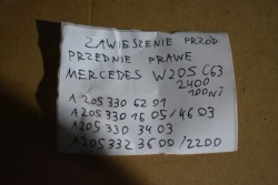 подвеска переднее правое MERCEDES W205 C63 1