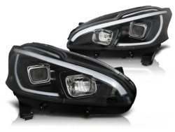 фары peugeot 208 12-06.15 свет led