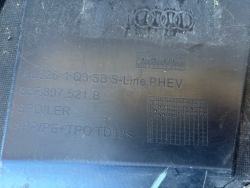 Audi Q3 II SPORTBACK бампер задний спойлер