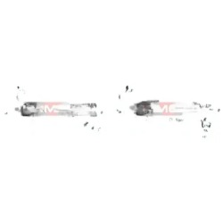 2x Тормозные суппорта тормоза kamoka задний+P для nissan, renault, opel, FIAT PRIMASTAR
