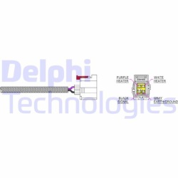 Delphi ES20228 лямбда-зонд