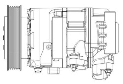 mahle acp 635 000P Компрессор кондиционера,