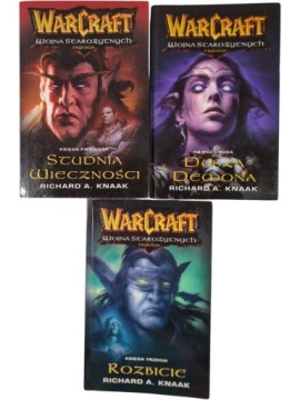 Zdjęcie egzemplarza: Warcraft / Wojna Starożytnych 1-3 / Dusza Demona Studnia Rozbicie / Knaak