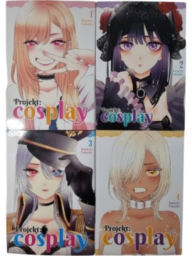 Zdjęcie egzemplarza: Projekt: Cosplay Tomy 1-4 / Manga / Shinichi Fukuda