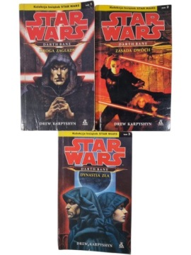 Zdjęcie egzemplarza: Star Wars Tomy 1-3 / Kolekcja / Darth Bane Trylogia / Drew Karpyshyn