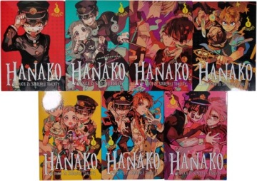 Zdjęcie egzemplarza: Hanako, duch ze szkolnej toalety Tomy 1-7 / Manga / AidaIro