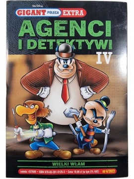 Zdjęcie egzemplarza: Agenci i Detektywi IV Wielki Włam / Gigant Poleca Extra / Komiks nr 2/2025