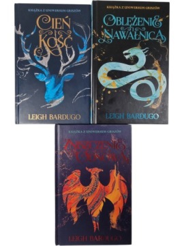 Zdjęcie egzemplarza: TWARDE / Trylogia Grisza Tomy 1-3 / Cień i Kość / Leigh Bardugo