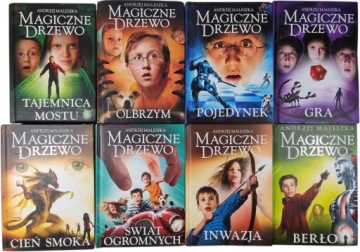 Zdjęcie egzemplarza: Magiczne Drzewo Tomy 2-9 / Andrzej Maleszka zestaw książek