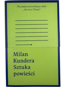 Zdjęcie egzemplarza: Sztuka Powieści / Milan Kundera / książka