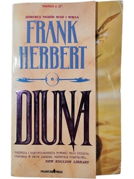 Zdjęcie egzemplarza: Diuna / Frank Herbert / Phantom Press książka Kroniki Diuny