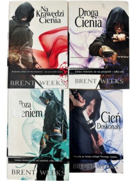 Zdjęcie egzemplarza: Trylogia Nocnego Anioła 1-3 + Cień Doskonały / Brent Weeks