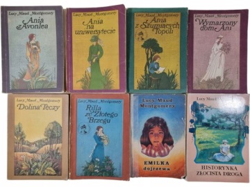 Zdjęcie egzemplarza: Ania z Zielonego + Emilka + Historynka / zestaw 8 książek / Montgomery
