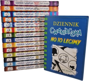 Zdjęcie egzemplarza: Dziennik Cwaniaczka / zestaw 15 książek / Jeff Kinney lit. młodzieżowa
