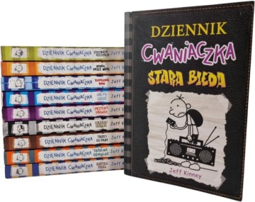 Zdjęcie egzemplarza: Dziennik Cwaniaczka / zestaw 10 książek / Jeff Kinney