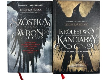 Zdjęcie egzemplarza: Szóstka Wron + Królestwo Kanciarzy / Leigh Bardugo zestaw