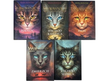 Zdjęcie egzemplarza: Wojownicy Nowa Przepowiednia / zestaw 5 książek / Erin Hunter