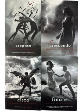 Zdjęcie egzemplarza: Szeptem 1-4 / Cisza Finale / Becca Fitzpatrick / zestaw książek