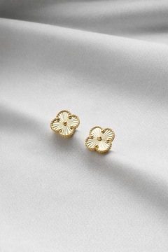 Złote kolczyki 585 KONICZYNKI - miniatura 1