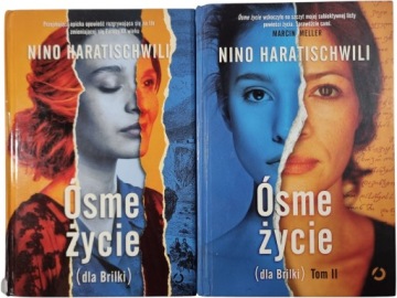 Zdjęcie egzemplarza: Ósme życie (Dla Brilki) Tom 1-2 / Nino Haratischwili zestaw książek