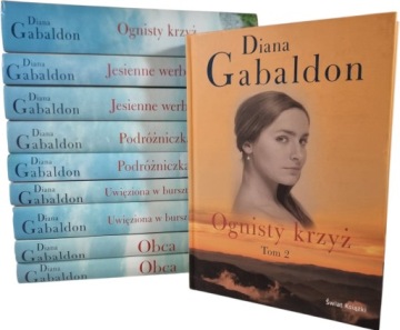Zdjęcie egzemplarza: TWARDE Seria Obca Tomy 1-5 / Outlander / 10 książek / Diana Gabaldon