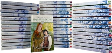 Zdjęcie egzemplarza: TWARDE / Saga o Ludziach Lodu / zestaw 41 książek / Margit Sandemo