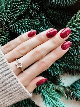 Złoty pierścionek 585 GWIAZDKA Z CYRKONIAMI - miniatura 2