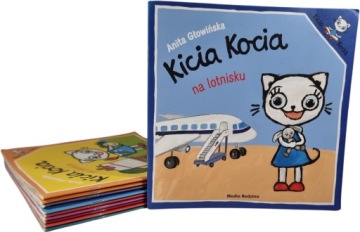 Zdjęcie egzemplarza: Kicia Kocia / zestaw 10 książek dla dzieci / u dentysty / na lotniku
