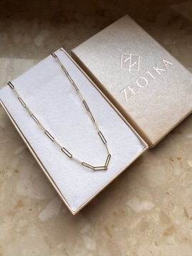 Złoty łańcuszek 585 SPINACZE - miniatura 3