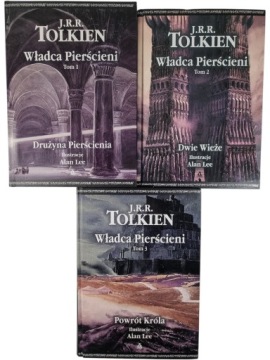 Zdjęcie egzemplarza: TWARDE Władca Pierścieni 1-3 / Komplet / Amber / J.R.R. Tolkien