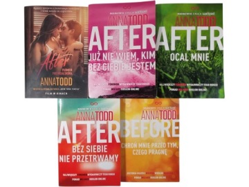 Zdjęcie egzemplarza: After Tomy 1-5 / Before / Anna Todd zestaw książek