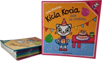 Zdjęcie egzemplarza: Kicia Kocia / zestaw 11 książek dla dzieci / w pociągu / sprząta