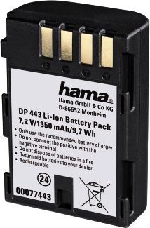 Батарея hama dmw-blf19 1350 mah для panasonic, фото