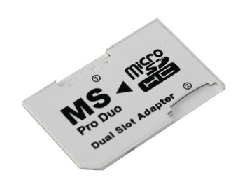 Адаптер micro casa leva sd dual slot/memory stick pro duo, фото