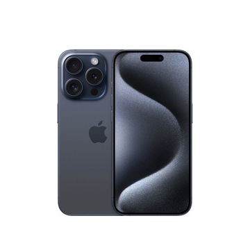 Смартфон apple iphone 15 pro 8 gb / 128 gb 5g темно синій, фото