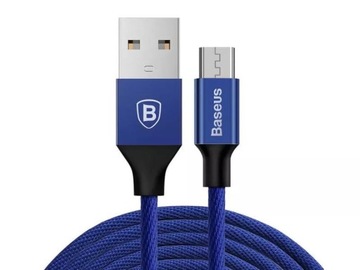 Кабель usb - micro usb тип b baseus 1,5 m, фото