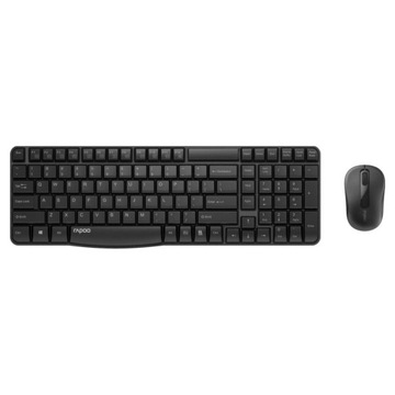 Набір клавіатура i мишка rapoo чорний, фото