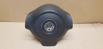 Подушка водителя год volkswagen оригинал 6rs880201b, фото