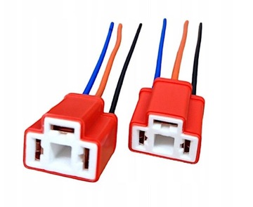 2x socket plug luminaire plug ceramic h4, buy
