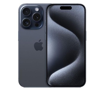 Iphone 15 pro 256gb синій titanium w-wa 6700zł, фото