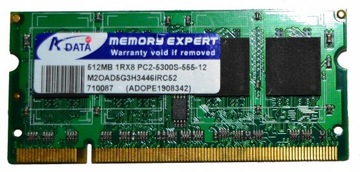 Память nvidia ddr2 adata m2oad5g3h3446irc52 512 mb, фото