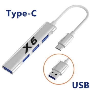 Зарядка ступица типа c usb 4 в 1 до bmw x5 e70 e53 x1 e84 f48 x3 f2~25142, фото