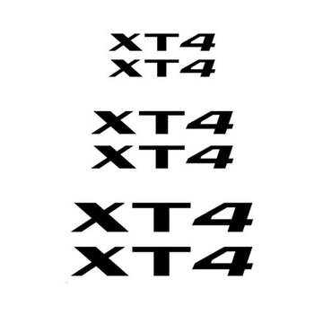 Наклейки cadillac xt4 суппорта набор-черный, фото