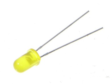 Ld5044z діодами led 5mm жовтого кольору об'єктива 12v świdnik, фото
