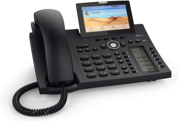 Телефон провідний voip snom d385 чорний 3h120, фото