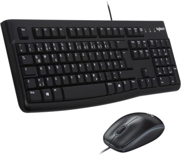 Logitech 920002559 набір клавіатура i мишка przewodowe, фото