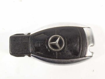 Mercedes ключ rybka хром 2 кнопки, фото