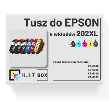 Картрідж мультибокс t02g1m6 для epson чорний чорний , червоний маджента , блакитний cyan , жовтий yellow, фото