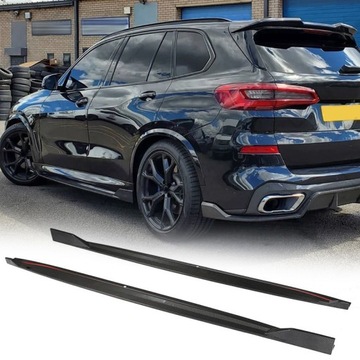 Carbon spoilers add-ons thresholds bmw x5 g05 m sport 2019-2022, buy